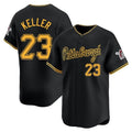 Kooe P.Pirates #23 Mitch Keller Player Black Home Limited Stitched Jerseys