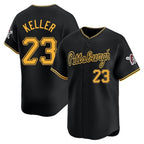 Kooe P.Pirates #23 Mitch Keller Player Black Home Limited Stitched Jerseys