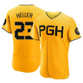 Kooe P.Pirates #23 Mitch Keller Player Gold City Connect Home Limited Elite Stitched Jerseys