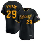Kooe P.Pirates #29 Ryan O'Hearn Player Black Alt Home Limited Stitched Jerseys