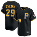Kooe P.Pirates #29 Ryan O'Hearn Player Black Alternate Limited Game Stitched Jerseys