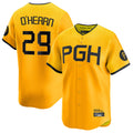 Kooe P.Pirates #29 Ryan O¡¯Hearn Player Gold City Connect Home Limited Stitched Jerseys