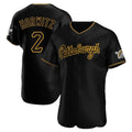Kooe P.Pirates #2 Spencer Horwitz Player Black Home Limited Elite Stitched Jerseys