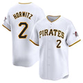 Kooe P.Pirates #2 Spencer Horwitz Player White Home Limited Stitched Jerseys
