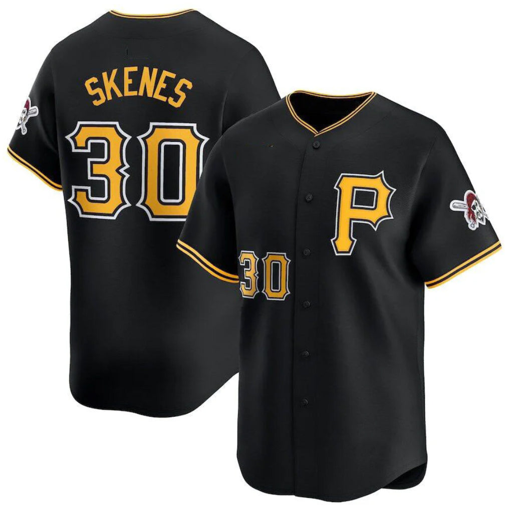 Kooe P.Pirates #30 Paul Skenes Player Black Alt Limited Home Stitched Jerseys