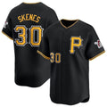 Kooe P.Pirates #30 Paul Skenes Player Black Alt Limited Home Stitched Jerseys