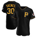Kooe P.Pirates #30 Paul Skenes Player Black Alternate 2025 Home Limited Elite Stitched Jerseys