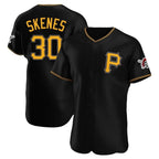 Kooe P.Pirates #30 Paul Skenes Player Black Alternate 2025 Home Limited Elite Stitched Jerseys