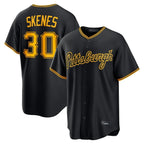 Kooe P.Pirates #30 Paul Skenes Player Black Home Game Stitched Jerseys