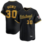 Kooe P.Pirates #30 Paul Skenes Player Black Home Limited Stitched Jerseys