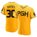 Kooe P.Pirates #30 Paul Skenes Player Gold City Connect Home Limited Elite Stitched Jerseys