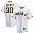 Kooe P.Pirates #30 Paul Skenes Player White Home Game Stitched Jerseys