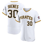 Kooe P.Pirates #30 Paul Skenes Player White Home Limited Elite Stitched Jerseys