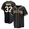 Kooe P.Pirates #32 Henry Davis Player Black Fashion Out Home Game Stitched Jerseys