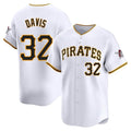 Kooe P.Pirates #32 Henry Davis Player White Home Limited Stitched Jerseys