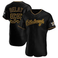 Kooe P.Pirates #55 Jason Delay Player Black Home Limited Elite Stitched Jerseys