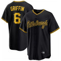 Kooe P.Pirates #6 Konnor Griffin Player Black Alt Home Game Stitched Jerseys