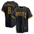 Kooe P.Pirates #8 Willie Stargell Player Black 2026 City Connect Home Limited Stitched Jerseys