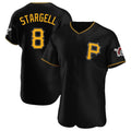 Kooe P.Pirates #8 Willie Stargell Player Black Alternate 2025 Home Limited Elite Stitched Jerseys