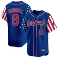 Kooe P.Pirates #8 Willie Stargell Player Royal 2025 Independence Day Vapor Premier Limited Stitched Jerseys