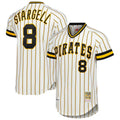 Kooe P.Pirates #8 Willie Stargell Player White Mitchell & Ness Cooperstown Collection 1979 Limited Stitched Jerseys