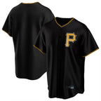 Kooe P.Pirates Blank Player Black Alternate 2025 Home Game Stitched Jerseys