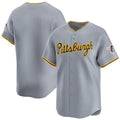 Kooe P.Pirates Blank Player Gray Road Home Limited Stitched Jerseys
