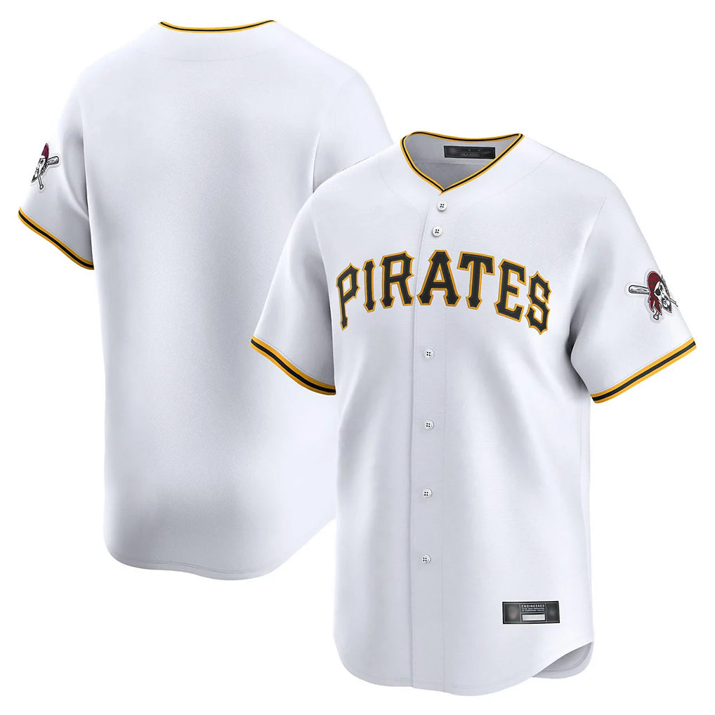 Kooe P.Pirates Blank Player White Home Limited Stitched Jerseys