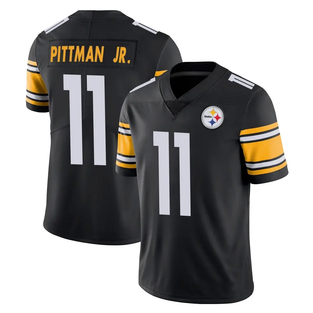 Kooe P.Steelers #11 Michael Pittman Jr. Player Black Limited Vapor Untouchable Home Game Stitched Jerseys