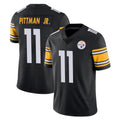 Kooe P.Steelers #11 Michael Pittman Jr. Player Black Limited Vapor Untouchable Home Game Stitched Jerseys