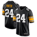 Kooe P.Steelers #24 Joey Porter Jr. Black Alternate Game American Stitched Jerseys