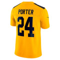 Kooe P.Steelers #24 Joey Porter Jr. Gold Alternate 1933 Throwback Vapor F.U.S.E. Limited Jerseys