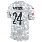 Kooe P.Steelers #24 Joey Porter Jr. Limited Salute to Service Stitched Jerseys