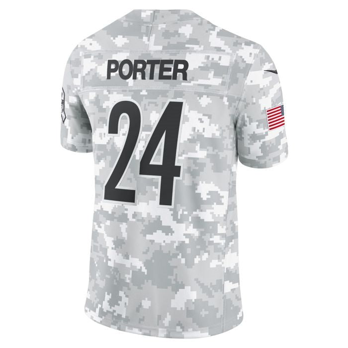 Kooe P.Steelers #24 Joey Porter Jr. Limited Salute to Service Jerseys