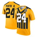 Kooe P.Steelers #24 Joey Porter Jr. Player Gold Legend Limited 1933 Throwback Performance Home Game Stitched Jerseys