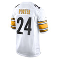 Kooe P.Steelers #24 Joey Porter Jr. White Away Game Stitched Jerseys