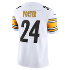 Kooe P.Steelers #24 Joey Porter Jr. White Vapor F.U.S.E. Limited Stitched Jersey