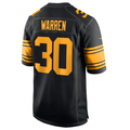 Kooe P.Steelers #30 Jaylen Warren Black Alternate Game American Stitched Jerseys