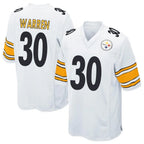 Kooe P.Steelers #30 Jaylen Warren Player Game White Stitched Jerseys