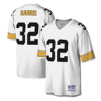 Kooe P.Steelers #32 Franco Harris Player Mitchell & Ness White Legacy Replica Stitched Jerseys
