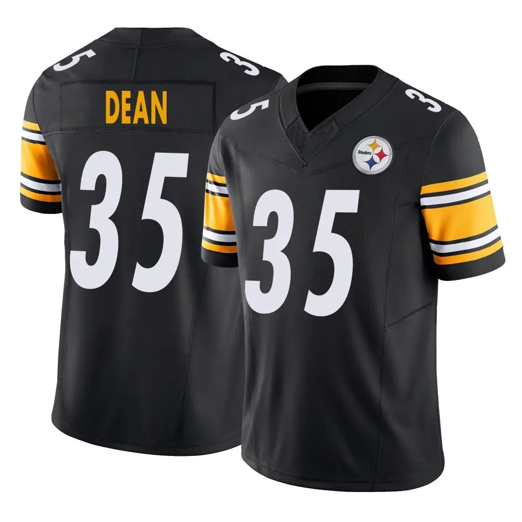 Kooe P.Steelers #35 Jamel Dean Player Black Limited Vapor F.U.S.E. Home Game Stitched Jerseys