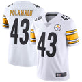 Kooe P.Steelers #43 Troy Polamalu Player White Vapor Limited Stitched Jerseys