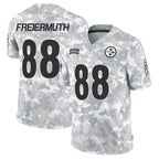 Kooe P.Steelers #88 Pat Freiermuth Player Arctic Camo Salute to Service Limited Stitched Jerseys