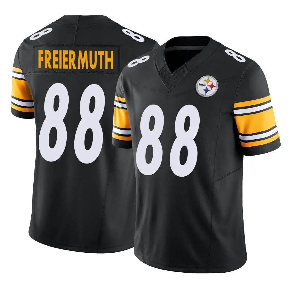Kooe P.Steelers #88 Pat Freiermuth Player Black Limited Vapor F.U.S.E. Home Game Stitched Jerseys