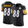 Kooe P.Steelers #88 Pat Freiermuth Player Black Limited Vapor F.U.S.E. Home Game Stitched Jerseys