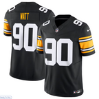 Kooe P.Steelers #90 T.J. Watt Black Vapor F.U.S.E. Limited Stitched American Stitched Jerseys