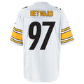 Kooe P.Steelers #97 Cameron Heyward Player White Game Stitched Jerseys
