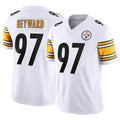 Kooe P.Steelers #97 Cameron Heyward Player White Vapor F.U.S.E. Limited Stitched Jerseys