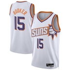 Kooe P.Suns #15 Devin Booker White Swingman Player Jerseys - Association Edition