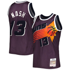 Kooe P.Sunss #13 Steve Nash Mitchell & Ness Purple 1996-1997 Hardwood Classics Off-Court Swingman Jerseys